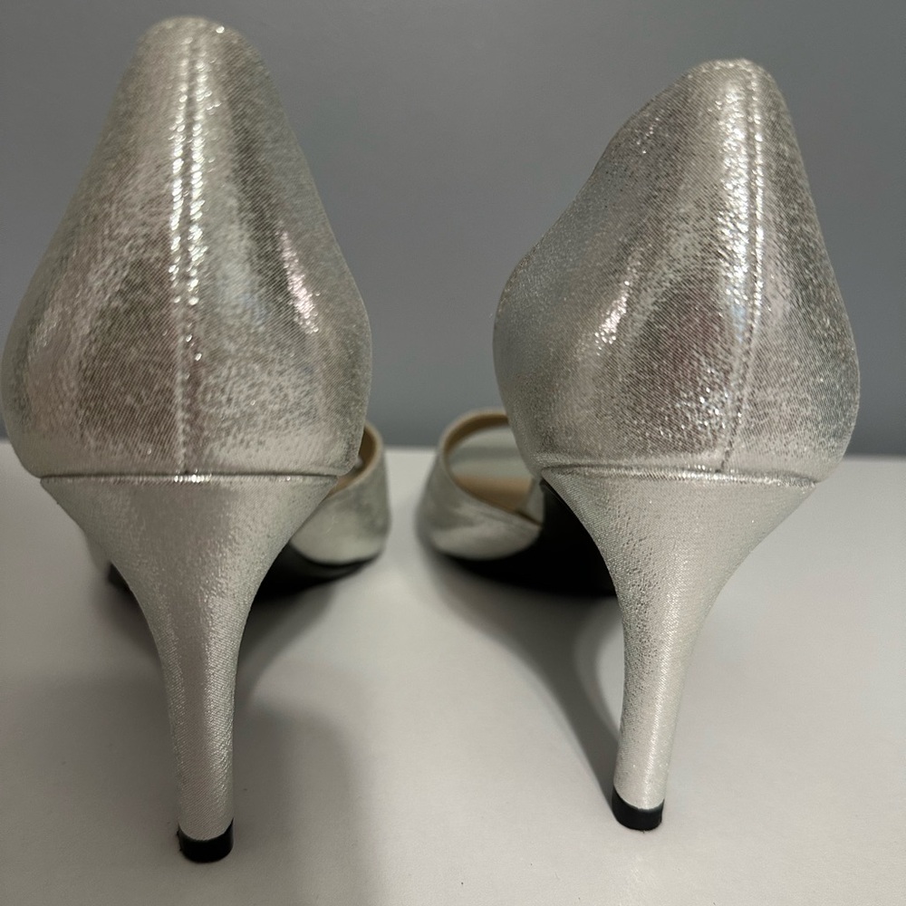Life stride Mykonos silver sparkle heel - Picture 5 of 7